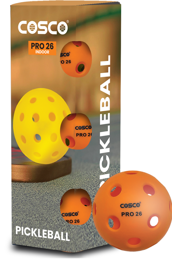 Cosco-Pickle balls-Pro 26-Indoor - Pack of 3 - Image 2