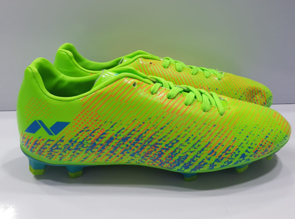 NIVIA PRO ENCOUNTER 9.0 Football Shoes For Men (N.Green/A.Blue) - Image 2