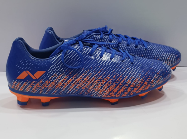 Nivia-Encounter-9.0-Football Stud for Men(R. Blue/Orange)UK-11 - Image 2